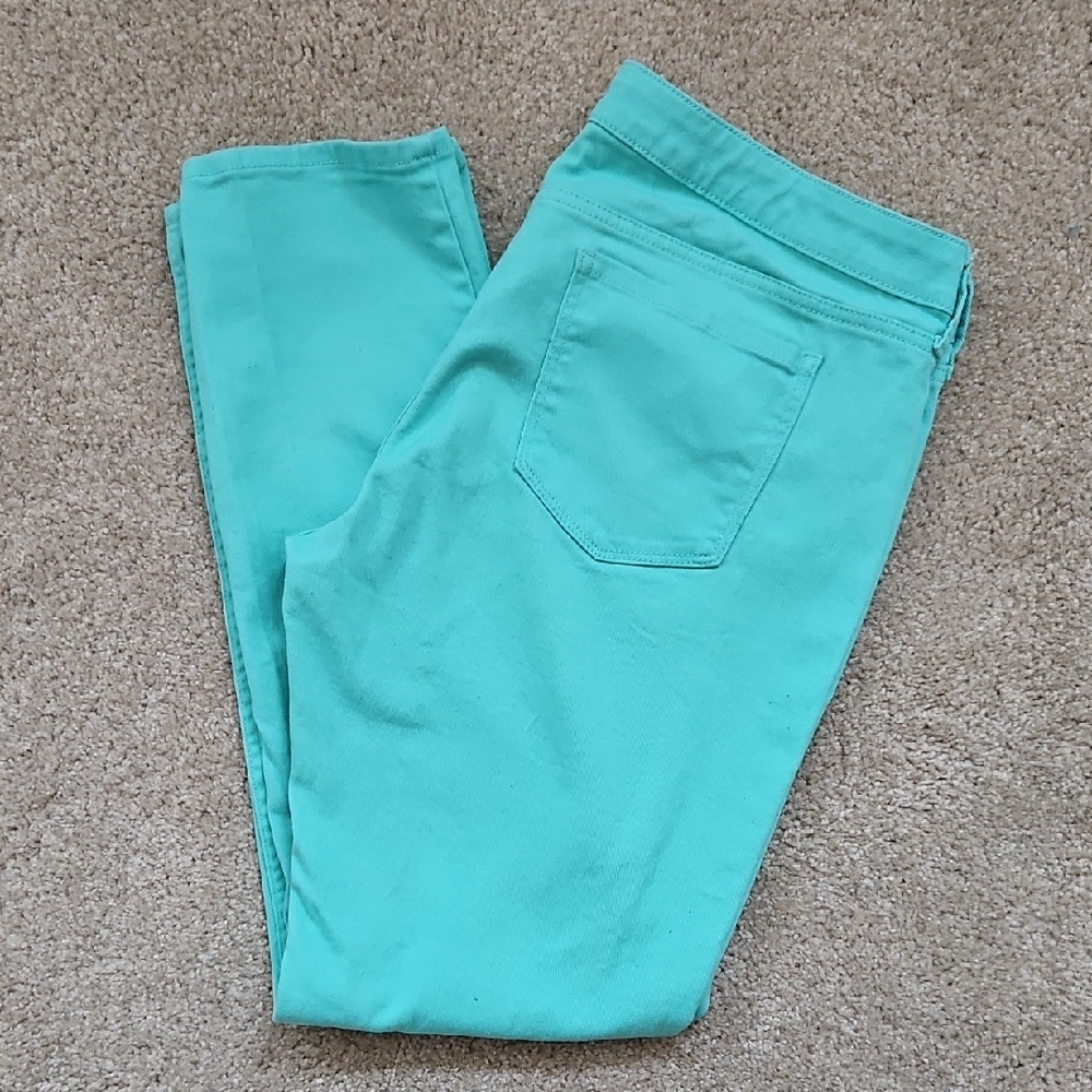 NWOT - Arizona Jeans Super Skinny Teal Jeans - Size 19